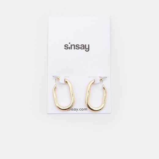 Sinsay - Kolczyki - Złoty Sinsay Jeden rozmiar Sinsay