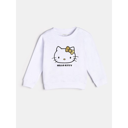 Sinsay - Bluza niemowlęca Hello Kitty - Kremowy Sinsay 80 Sinsay