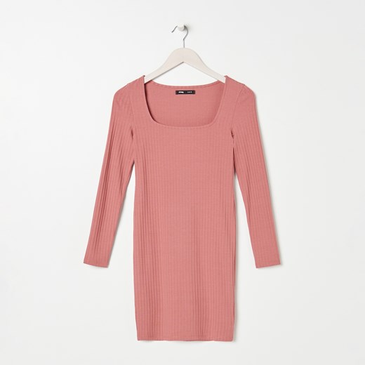 Sinsay - Sukienka mini - Różowy Sinsay XL okazyjna cena Sinsay