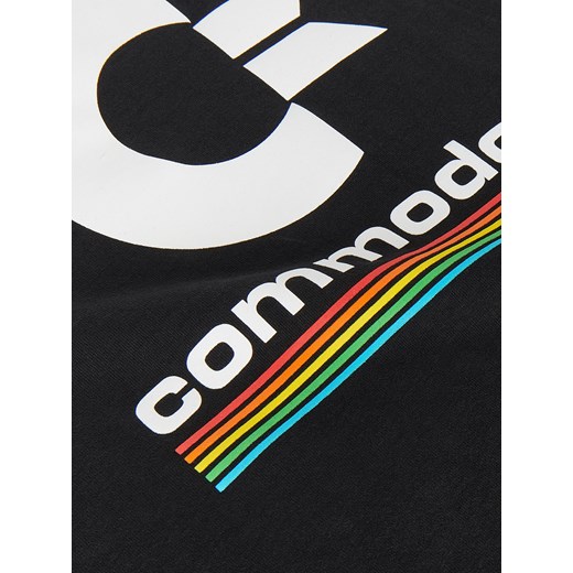 Reserved - Koszulka z nadrukiem Commodore - Czarny Reserved S Reserved