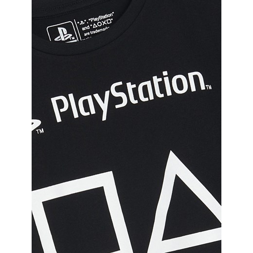 Reserved - Bawełniany t-shirt Play Station - Czarny Reserved 164 Reserved