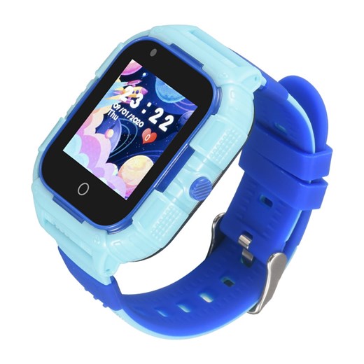 Smartwatch dziecięcy Garett Kids Protect 4G niebieski ze sklepu Garett w kategorii Zegarki - zdjęcie 122556008