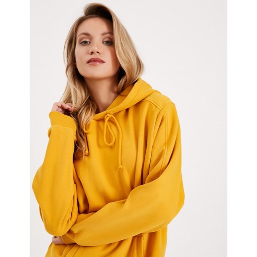 Bluza damska Diverse w stylu młodzieżowym żółta jesienna 