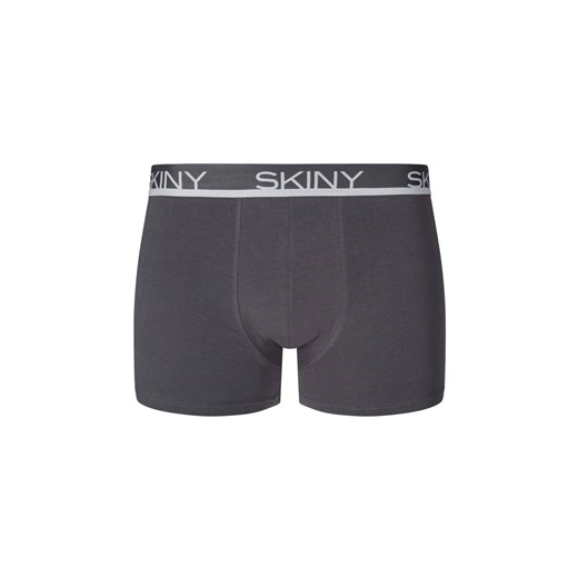 Bokserki męskie 3 PACK Skiny szary-czarny-granatowy 086840 ze sklepu piubiu_pl w kategorii Majtki męskie - zdjęcie 122591285