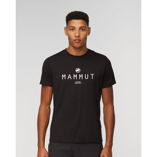 T-shirt męski Mammut z dzianiny młodzieżowy 