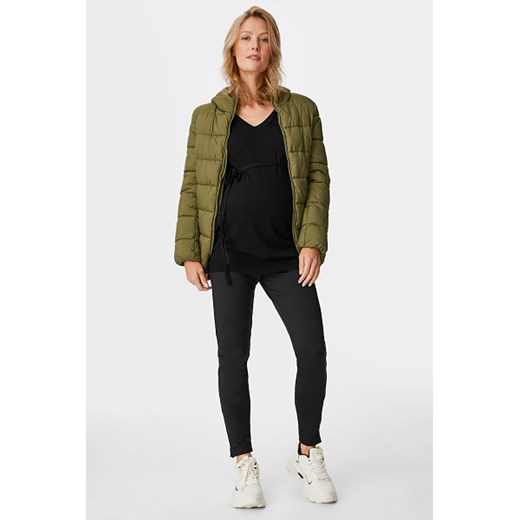 C&A Legginsy ciążowe, Czarny, Rozmiar: XS C&a Mama XL C&A