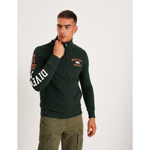 Bluza męska Diverse jesienna z napisem