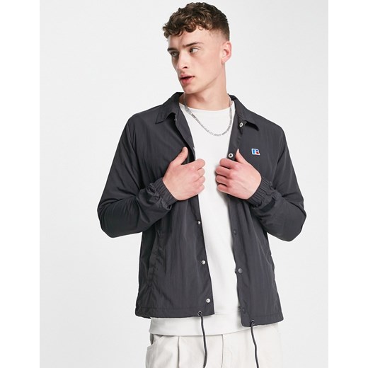Russell Athletic – Kurtka typu coach z logo na plecach-Black Russell Athletic M promocja Asos Poland