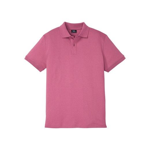 Shirt polo z bawełny pique, krótki rękaw | bonprix 64/66 (3XL) bonprix - Allani