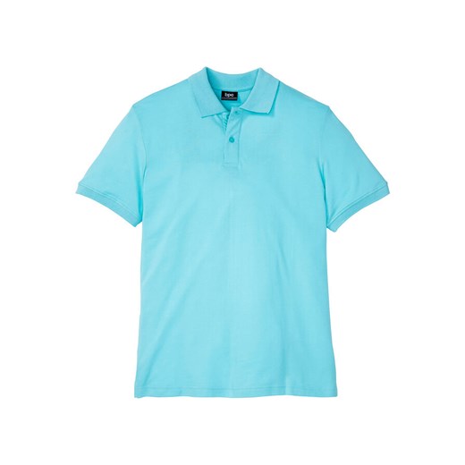 Shirt polo z bawełny pique, krótki rękaw | bonprix 68/70 (4XL) bonprix - Allani