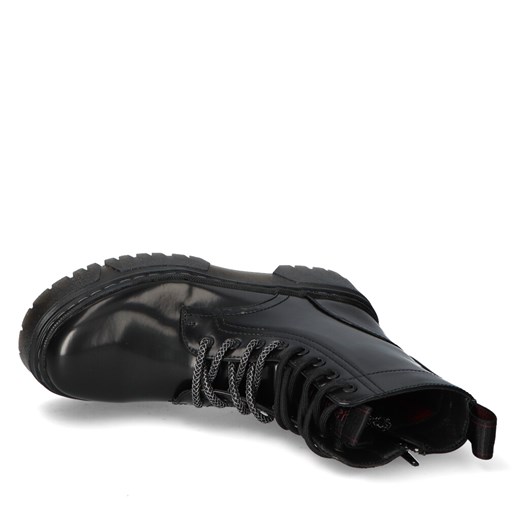 Botki Damskie Wrangler Na koturnie Czarne Wrangler WL12581A_062Black 1 Wrangler Arturo-obuwie