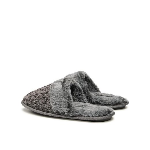 Kapcie damskie Home&relax szare casual