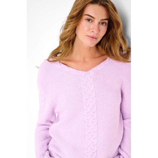 Sweter z warkoczowym splotem XS orsay.com