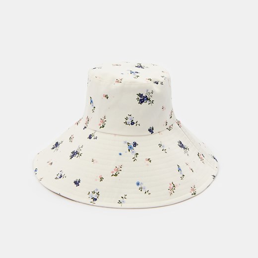 Mohito - Kapelusz bucket hat w kwiaty - Wielobarwny Mohito ONE SIZE promocja Mohito