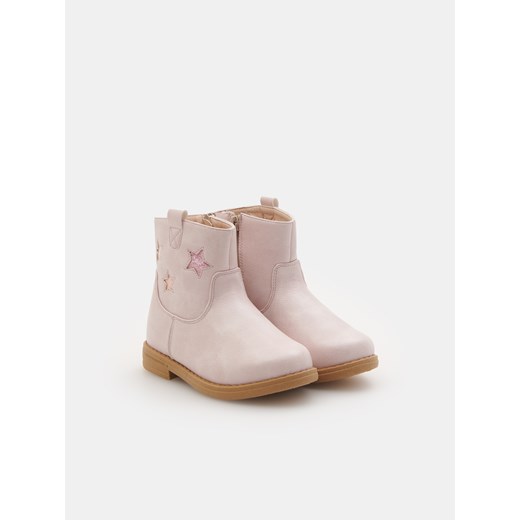 Sinsay buty zimowe dziecięce z zamkiem