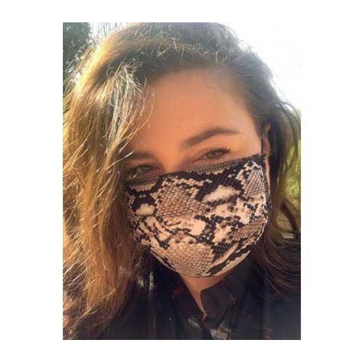 Skóra Węża - bawełniana maska wielorazowa z certyfikatem OEKO-TEX  okazyjna cena ZBROJOWNIA