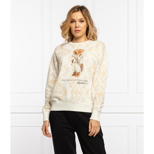 koszulka ralph lauren z misiem damska