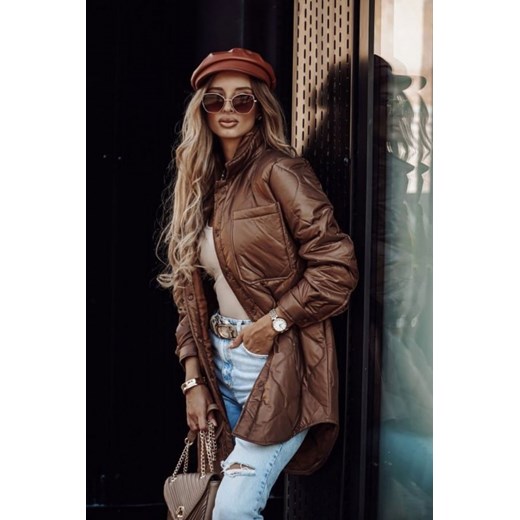 Kurtka damska Shopaholics Dream casualowa z kapturem 