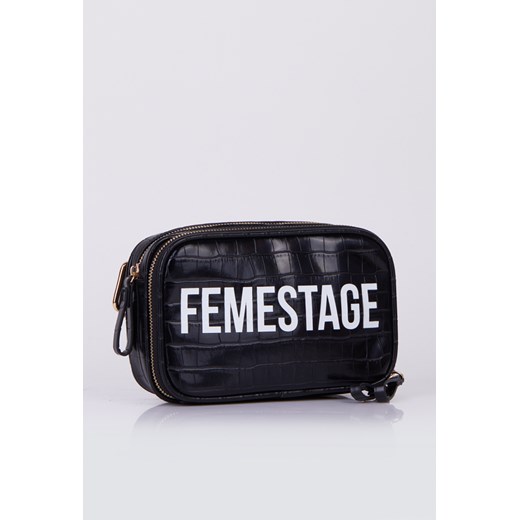 Saszetka z logo Femestage One size promocyjna cena MONNARI
