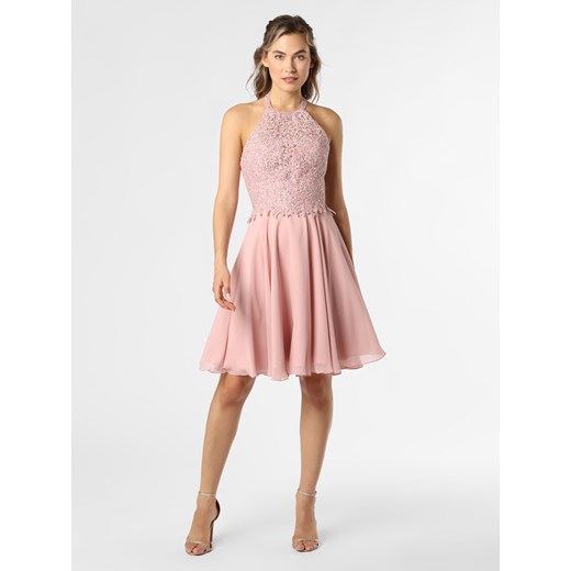 Sukienka Luxuar Fashion elegancka różowa balowe 