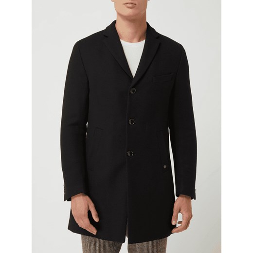 Krótki płaszcz z dodatkiem żywej wełny model ‘Malcot’ Cg - Club Of Gents 54 Peek&Cloppenburg 