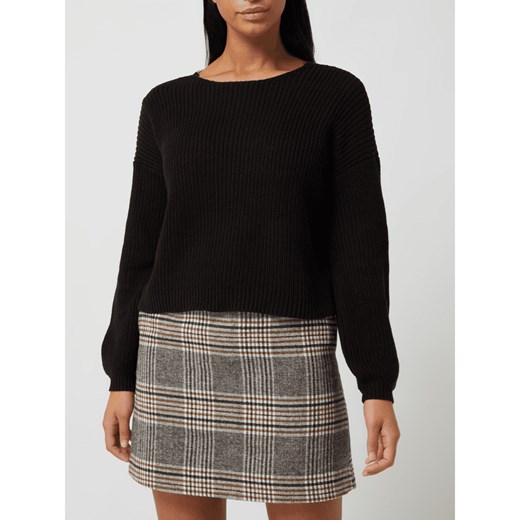 Sweter krótki z koronką model ‘Xenia’ M Peek&Cloppenburg