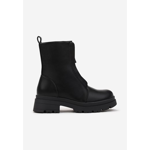 Workery damskie Born2be z zamkiem na platformie 