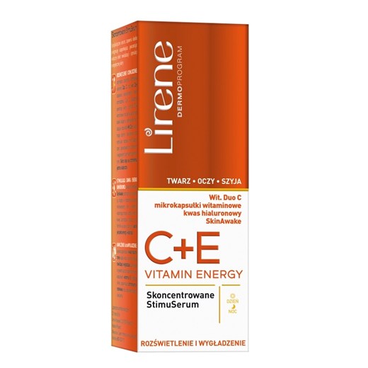 Lirene C+E Pro - Skoncentrowane Stimu Serum 30ml Lirene 30 ml wyprzedaż SuperPharm.pl