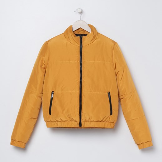 Sinsay - Kurtka bomberka - Żółty Sinsay XS okazyjna cena Sinsay