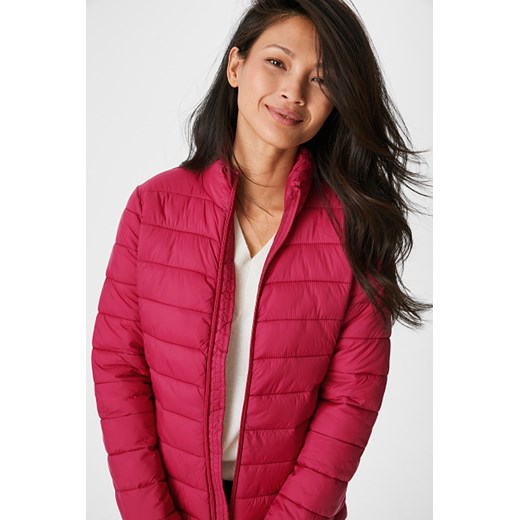 C&A Kurtka pikowana-materiał z recyklingu-BIONIC-FINISH®ECO, Czerwony, Rozmiar: 34 The Outerwear 34 C&A