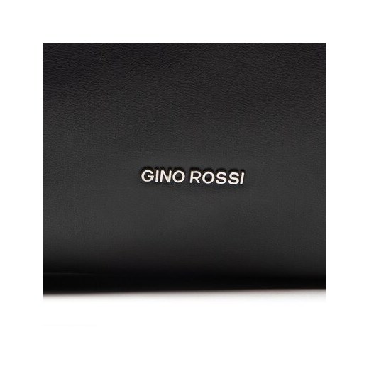 Gino Rossi shopper bag czarna elegancka 