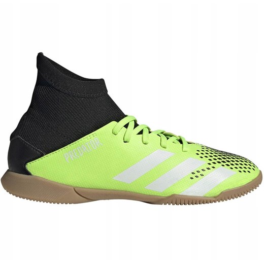 Buty piłkarskie adidas Predator 20.3 In Junior EH3028 wielokolorowe zielone 33 ButyModne.pl
