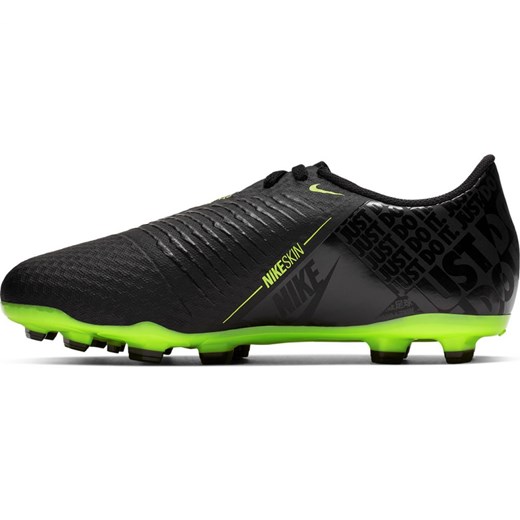 Buty piłkarskie Nike Phantom Venom Academy Fg Jr AO0362 007 czarno - zielone wielokolorowe czarne Nike 38 ButyModne.pl