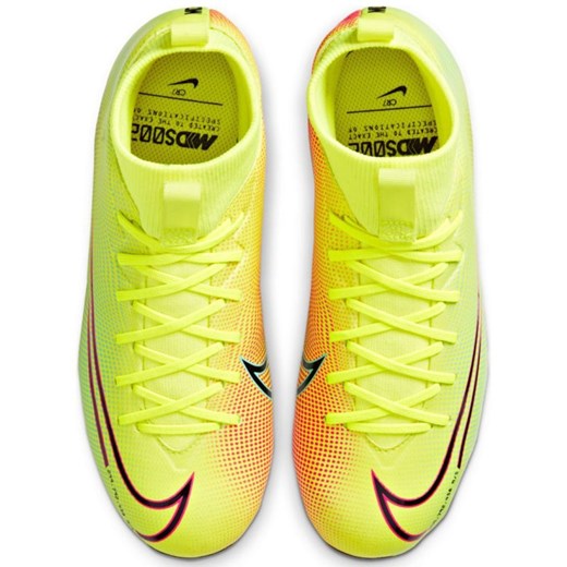 Buty piłkarskie Nike Mercurial Superfly 7 Academy Mds FG/MG Jr BQ5409-703 żółte żółte Nike 35,5 ButyModne.pl