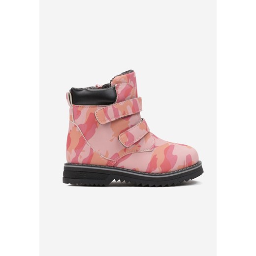 Buty zimowe dziecięce Born2be na rzepy 