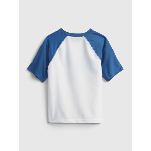 GAP Dziecięca koszulka kąpielowa Niebieski Biały - 80-86 Gap 86-92 okazyjna cena Differenta.pl