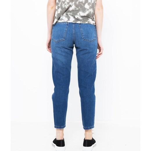CAMAIEU niebieski mom fit dżinsy - XS Camaieu S Differenta.pl