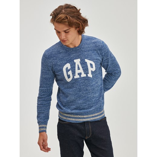 Sweter męski niebieski Gap 