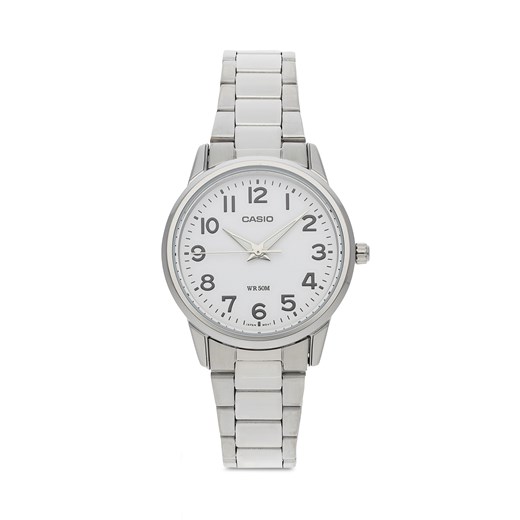 Zegarek CASIO - LTP-1303PD-7BVEF Silver/Silver Casio okazyjna cena eobuwie.pl
