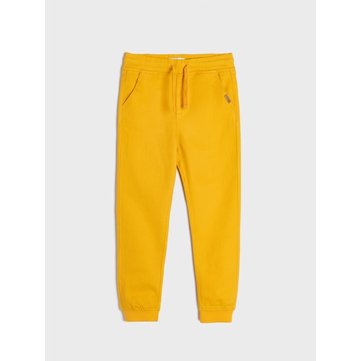 Sinsay - Spodnie bawełniane - Żółty Sinsay 140 Sinsay