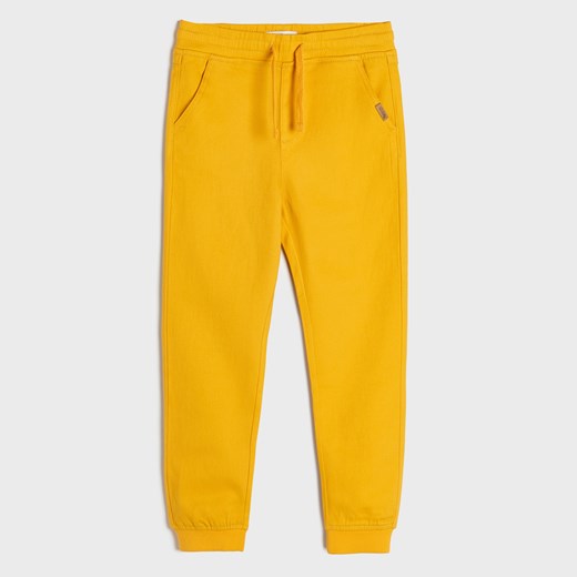Sinsay - Spodnie bawełniane - Żółty Sinsay 116 Sinsay