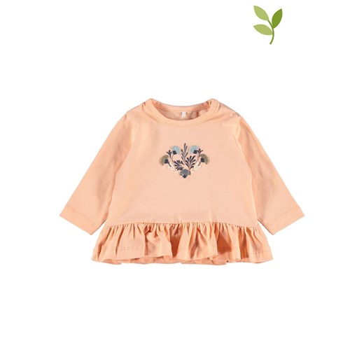Name It odzież dla niemowląt różowa dla dziewczynki z nadrukami 