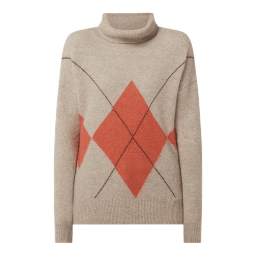 Sweter damski Christian Berg casual z golfem