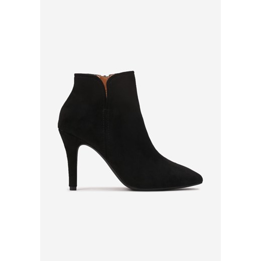 Botki Renee eleganckie czarne