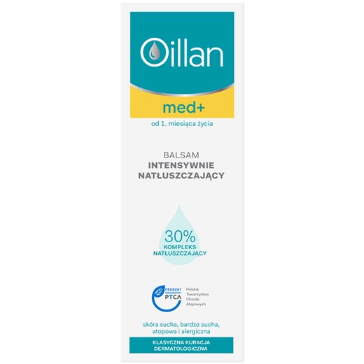 Oillan Med+ balsam intensywnie natłuszczający 400 ml Oillan Oceanic_SA