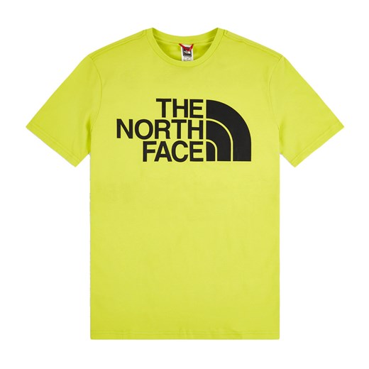The North Face, T-shirt z logo Zielony, male, rozmiary: L The North Face L showroom.pl