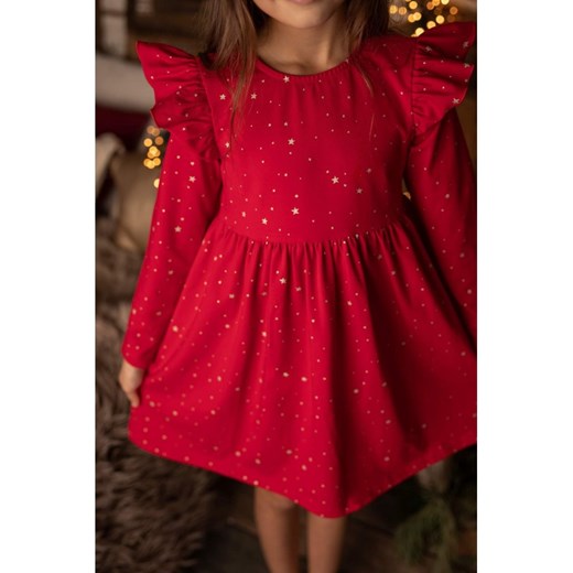 Sukienka dziewczęca Petit Boutique - Moda Dziecięca bawełniana 