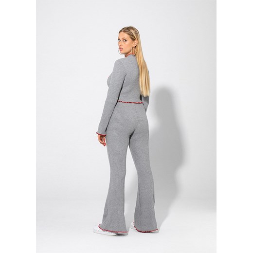 Spodnie dzwony cake rib cardi Local Heroes L Local Heroes
