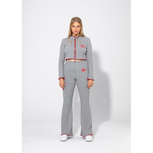 Spodnie dzwony cake rib cardi Local Heroes L Local Heroes