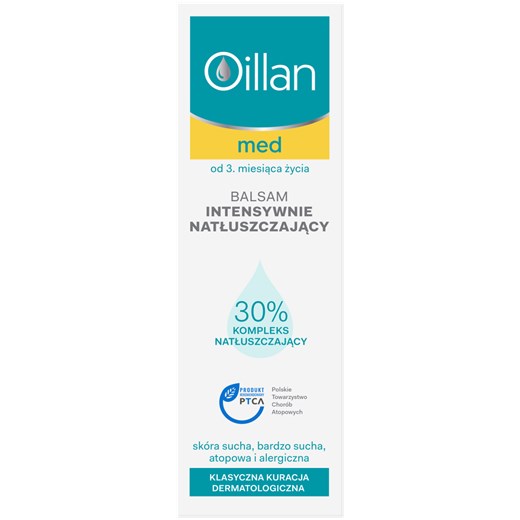 Oillan Med+ balsam intensywnie natłuszczający 200 ml Oillan Oceanic_SA